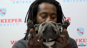 Watch the video on how to praise your puppy by master dog trainer Toriano Sanzone only at Wolfkeepr University.<br />