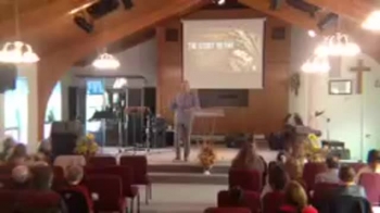 Pastor Aaron Newell of Niles Christian Assembly preaches Freedoms Feast on 11-04-18 