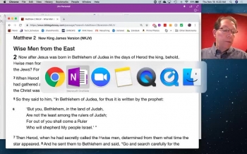 ‘But you, Bethlehem, in the land of Judah, Are not the least among the rulers of Judah; For out of you shall come a Ruler Who will shepherd My people Israel.’<br />Matthew 2:6