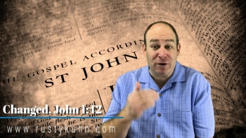 Today's one minute message on The Gospel of John. Feel free to share. For more information on Rusty Kuhn Ministries visit, www.rustykuhn.com