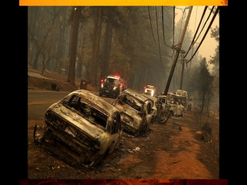 The California wildfires aren't just getting bigger; they're becoming more unpredictable, too. They are often burning hot through the night (when they used to cool), racing faster up hillsides and torching neighborhoods that were once relatively safe. In other words, climate change is real.