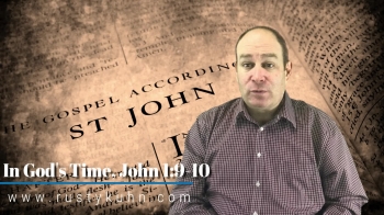 Today's one minute sermon on The Gospel of John. Feel free to share. for more information about Rusty Kuhn Ministries visit, www.rustykuhn.com