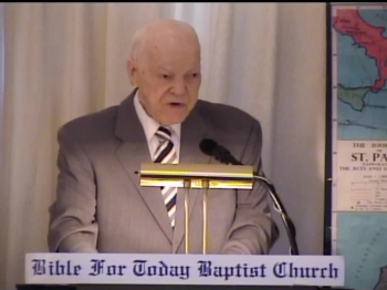 The Spirit of Slumber   –  Romans 11:5-14 Bible Discussion –  Pastor D. A. Waite  –  BFTBC<br /><br />Even so then at this present time also there is a remnant according to the election of grace.  6 And if by grace, then is it no more of works: otherwise grace is no more grace. But if it be of works, then is it no more grace: otherwise work is no more work.  7 What then? Israel hath not obtained that which he seeketh for; but the election hath obtained it, and the rest were blinded  8 (According as it is written, God hath given them the spirit of slumber, eyes that they should not see, and ears that they should not hear;) unto this day.  9 And David saith, Let their table be made a snare, and a trap, and a stumblingblock, and a recompence unto them:  10 Let their eyes be darkened, that they may not see, and bow down their back alway.  11 I say then, Have they stumbled that they should fall? God forbid: but rather through their fall salvation is come unto the Gentiles, for to provoke them to jealousy.  12 Now if the fall of them be the riches of the world, and the diminishing of them the riches of the Gentiles; how much more their fulness?  13 For I speak to you Gentiles, inasmuch as I am the apostle of the Gentiles, I magnify mine office:  14 If by any means I may provoke to emulation them which are my flesh, and might save some of them.<br /><br />The Bible For Today Baptist Church of Collingswood is an independent Baptist Church that uses and defends the King James Bible. The BFTBC believes that salvation is by grace alone, through  faith alone and in Christ alone. Bible For Today Baptist believing that the Scripture is the supreme standard for faith and practice.<br /><br /><br />The BFTBC streams its services live each Sunday morning at 10:00 am ET over https://biblefortoday.org/flow_player.htm<br />Also view the    LIVE  STREAM  over:  https://www.youtube.com/user/MyDailyBlessing/live  <br />  https://www.sermonaudio.com/source_detail.asp?sourceid=biblefortoday<br /><br />	<br />https://www.BibleForToday.org	<br />https://www.facebook.com/TheBibleForToday<br />		<br /><br />https://www.sermonaudio.com/biblefortoday<br />https://vimeo.com/biblefortoday<br />\https://www.godtube.com/biblefortoday/<br />				<br />Pastor D. A. Waite					<br />Bible For Today Baptist Church						<br />900 Park Avenue<br />Collingswood, NJ 08108<br />				<br />www.BibleForToday.org<br />856-854-4747	<br /><br />Romans, BFTBC, D. A. Waite, Collingswood, Bible For Today, KJB,  Lord Jesus Christ, Bible Believing Church, Independent, <br />The Spirit of Slumber,  election of grace, Israel hath not obtained,  the rest were blinded, as it is written, stumblingblock, salvation is come unto the Gentiles,  jealousy, the apostle of the Gentiles, I magnify mine office<br /><br />Slumber  election grace Israel obtained  blinded stumblingblock salvation jealousy apostle Gentiles magnify office<br /><br />	<br /><br /><br /><br /><br /><br /><br /><br /><br /><br /><br />