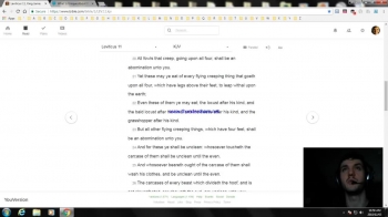 Leviticus Chapter 11