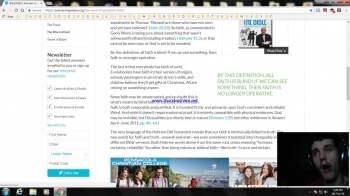 Don't Trust in Your Works