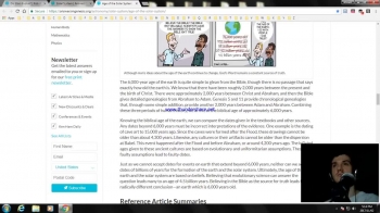 What is the Biblical Age of Our Solar System