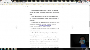 Leviticus Chapter 26