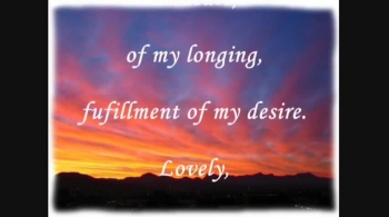 This one minute video captures for me what it is like to be caught up in the love of God.