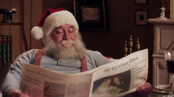 Wow...Our News made it to Santa! 