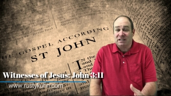 Today's one minute message on The Gospel of John. Feel free to share. For more information about Rusty Kuhn Ministries visit, www.rustykuhn.com 