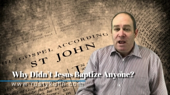 Today's one minute message through the Book of John. Feel free to share. For more information about Rusty Kuhn Ministries visit, www.rustykuhn.com 