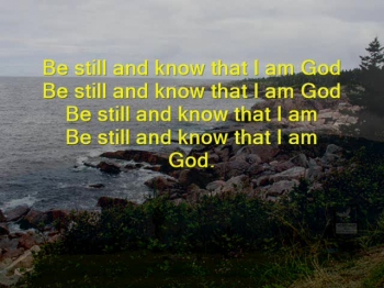 A modern psalm in Christian Contemporary / Christian Rock style based on Psalm 46