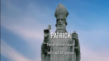Audio visual of some of Ireland's most important ancient religious sites which are part of St Patrick's legacy. This fifth-century missionary is still celebrated across the world. Learn the basic facts about St Patrick and enjoy some specially composed music with a unique Irish feel.