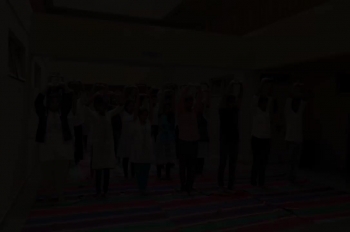 students attending a demonstration by yogis, as well as taking part in their own special yoga session on International Yoga Day. For more Details Visit Our website<br />https://www.cmr.edu.in/