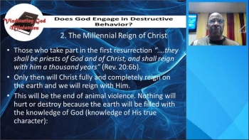 Does God Engage in Destructive Behavior (Part 5)