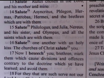 My Fellowprisoners – Romans 16:7-24 – Bible Discussion – Pastor D. A. Waite – BFTBC