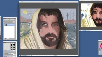 Jesus Son of God Portrait 