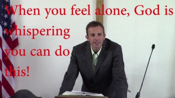 Inspiring clips from the sermon God Didn't Go Anywhere part 4