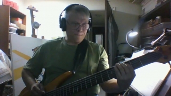 Had to come up with a bass line for this song as I did not have time to learn by ear nor did I have sheet music reference.