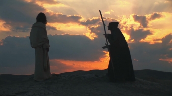 What did Jesus do when Satan tempted Him?