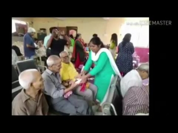 The joy of Giving at Taloja, Param Shanti Ashram 