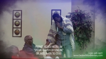 Prophet Ricardo McCallum - Breakthrough & Healing Prayer For Someone