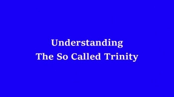 Understanding the so called trinity 