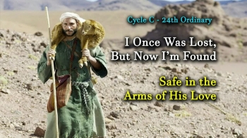 Peace to everyone,<br />Today’s Gospel presents us with three parables that all speak about something “Lost” that was later “Found”.   One beautiful image expressed in these parables, is the Shepherd who leaves a flock of 99 sheep in his search for that one who was lost as he carries it back to safety.<br />Many of us have lived the experience of loss, and know the anxiety and grief we’ve felt over that loss.  Some of us may even feel far away from God.   The Good News is that God loves us unconditionally.  Jesus explained it this way, “I tell you, in just the same way there will be more joy in Heaven over one sinner who repents than over ninety-nine righteous people who have no need of repentance.”<br />I invite you to listen to a true story about how one person lost something of great importance, only to be filled with overwhelming joy when it was found.   May this joy encourage your faith to know that God loves you and invites you to return to His Sacraments. 