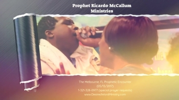 Prophet Ricardo McCallum - 