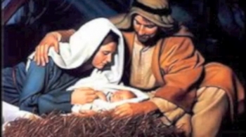 MARY LAID HER FIRSTBORN IN A MANGER 