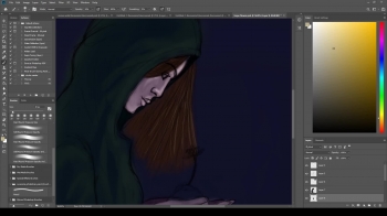 My take on what hope is with a speed painting that represents it.