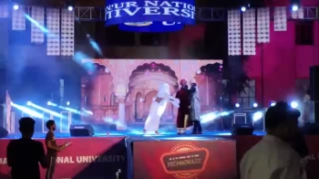 At #JNUJaipur all the events are celebrated with same enthusiasm and excitement. Some glimpses of National Level Fest Technorazz.