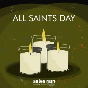 Today, let us light our candles for all the saints, our brothers, and sisters who are now in the Holy Kingdom. May their undying devotion deepen our faith, strengthen our hope, and increase our love to the Lord and our neighbors. #AllSaintsDay