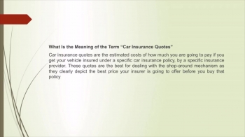 Best car insurance quotes 