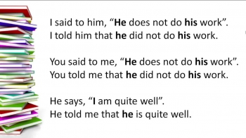 Direct and indirect speech rules, exercise for class 09 for more visit<br />https://directindirectspeech.com/direct-and-indirect-speech/