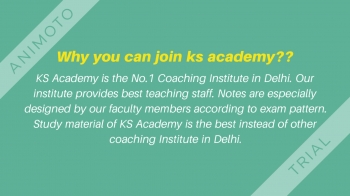 KS Academy is the Leading Training Institute for CA, CS and ICWA coaching/ learn AutoCAD, 2d course, Architecture Engineering Construction,AutoCAD for Mechanical Engineers, 3D Printing,AutoCAD for Architecture, Civil Engineers andMax for Engineers/ Architects, from industry experts in Delhi/NCR.                                                                                                   <br />For more details visit : https://ksacademy.org.in/index.html                                                                              Call us: +91-9313764994