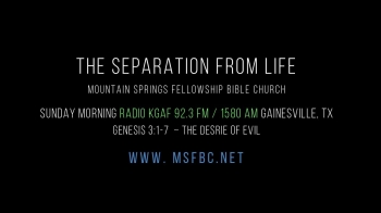 What really happened when man chose for himself?