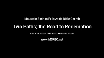 Does God provide us a way back to Paradise?