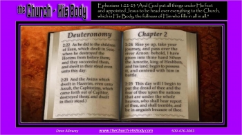 Deuteronomy 1-4 