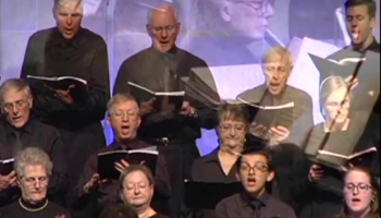 The Chesapeake Community Messiah Choir, based in Chesapeake, VA, performs the final song of their annual Messiah concert. The 13th annual concert was at the Great Bridge Baptist Church in Chesapeake.