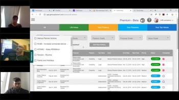Genius Planner Getting Started webinar with users. Cliff Lamberton talks about why he is creating the Genius Planner, how to get going, future plans and fields some user questions.