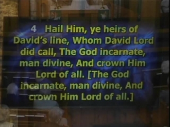 01-19-20  SONG ALL HAIL THE POWER OF JESUS' NAME 
