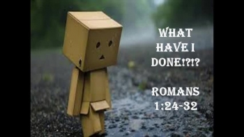 Romans 1:24-32 