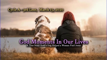 Peace to everyone,<br />How many times have we witnessed someone make a life choice that runs them off the road into the proverbial ditch?   The “Woman at the Well” is a compelling Gospel example about how one woman’s life choices shunned her from the community.<br />Looking back over our lives, I’m sure that we’ve all made choices where we would rather hit the “reset” button  and choose a different direction in our lives.<br /><br />In this message, I invite you to listen to a TRUE STORY about how a dog helped one woman overcome bitterness and embrace the love of Jesus in her life.<br /><br />It is a modern day story about “The Hound of Heaven” – that is to say, God never gives up on us even when we want to give up on God. 