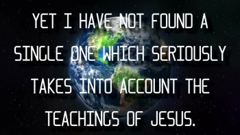 There are thousands of churches, but are they teaching what the Jesus of the bible taught? There are millions of churchgoers, but do they know what the Jesus of the bible taught? Do YOU know what the real Jesus taught? This video is the first in a series of videos about the teachings of Jesus. You will be surprised and perhaps shocked by his teachings-- teachings so radical, that the religious system 2,000 years ago killed him for. 