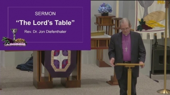 2020 April 9 The Lord's Table? based on John 13:1-17,31b-35 