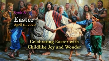 Peace to everyone,<br />With all the serious issues going on in our world today,  I would like celebrate EASTER by sharing an uplifting message that examines the wonder of a little child who discovers something new.   That childlike quality of unexpected joy and wonder is something that is also part of the Easter message when those women saw the empty tomb, and met Jesus along the way as they hurried to Galilee to share their excitement that Jesus is alive!    May this message bring a smile to your face and Easter Joy in your heart.<br />