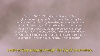 A Prayer of Repentance  (based on Daniel 9) 