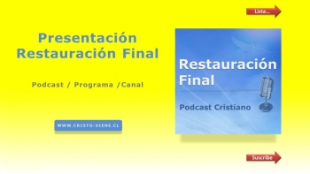 Presentación Podcast Restauración Final