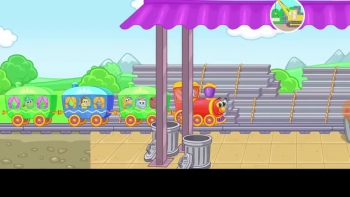 YOVO Games. Baby Kids Railway Station Game. Addictive Fun Game for Kids. Fun Mafia Entertainment 